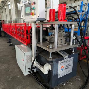 China 22 Gauge Steel Overhead Garage Door Struts U Bar Roll Forming Machine on sale