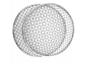 Quality 32cmx32cm Galvanised Bbq Grill Mesh Without Handle wholesale