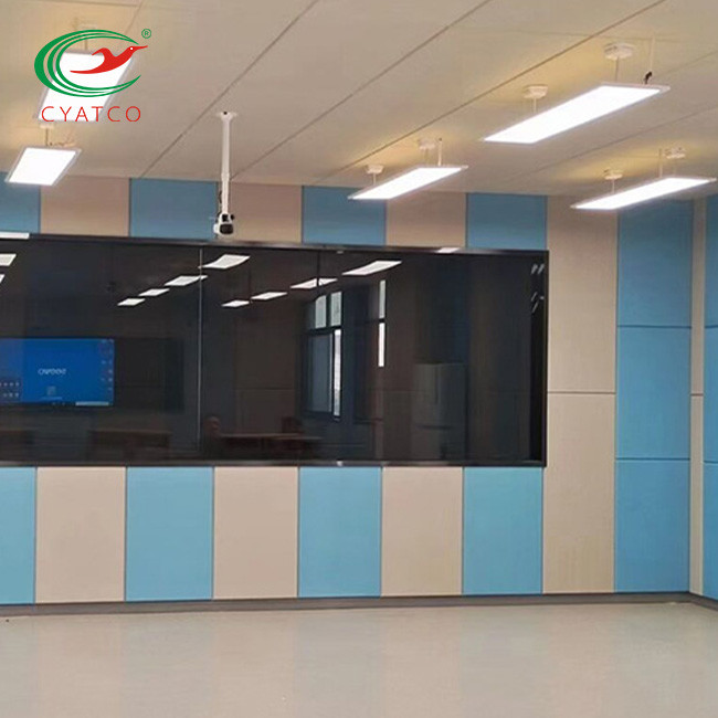 Tasteless Fabric Wrapped Acoustic Ceiling Panels Soundproof Flameproof