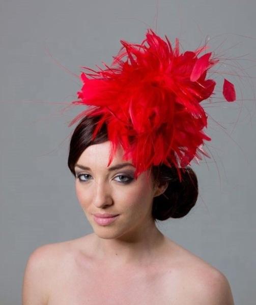 European and American Style Party Decoration Goose and Hackle Feather Flower