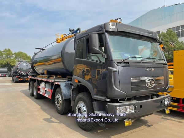 China Factory Sale 20cbm Waste Water Suction Truck for Environmental Sanitation