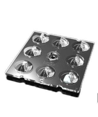 Cheap Durable 8 In 1 5050 LED Light Lens Type IV Lightweight For LED Street Light for sale