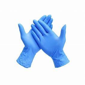 Quality Xxl Blue Biodegradable Disposable Nitrile Gloves Powder Free wholesale