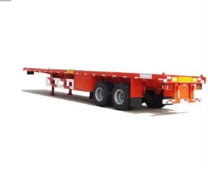 Quality European Standard 40 Feet Container Chassis Skeleton Trailer For 30t-50t Load Capacity wholesale