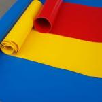 Polyester PVC Tarpaulin Fabric Used For Truck And Side PVC Curtain