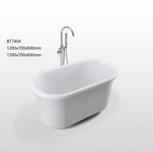 Quality Children Acrylic Freestanding Jacuzzi Bathtub Oval Stand Alone Tub wholesale