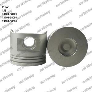 Quality 15B Engine Piston 13101-58101 13101-58091 13101-58081 For TOYOTA Engine Spare Parts wholesale