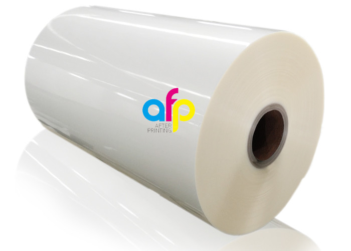 Single Corona Treatment Roll Laminating Film , Reducing Static Laminating Rolls