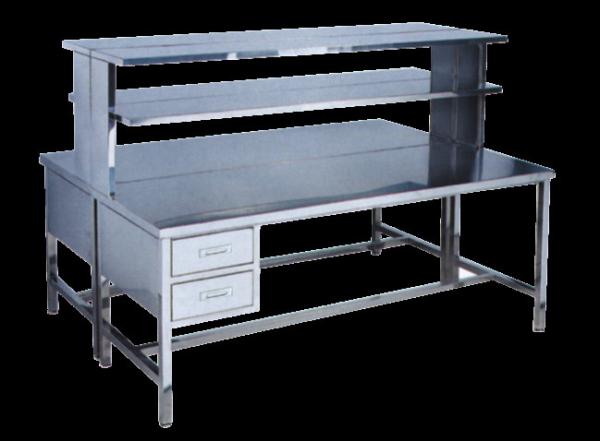 2000x1400x800/1450mm Stainless Steel Medical Table Instrument Check And Package