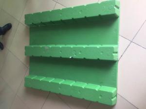 Quality 3 Runners PET EPS Pallet Light Duty High Strength Long Life Span wholesale