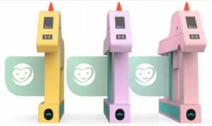 Quality 304SS Cute Animal Design Kindergarten Metal Swing Barrier Gate Bidirectional wholesale