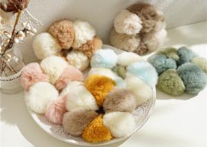 Quality Plush fur hair hoop tie scrunchies hair rope Korea Ins head rope decorative hair accessories hair red headwear wholesale wholesale