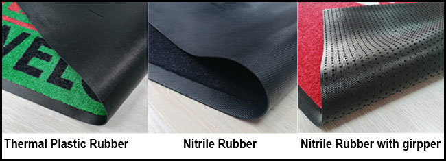 Commercial Jet Print Logo Mats Nylon Fibre Rubber Back 1