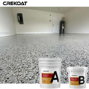 Quality High Gloss Polyaspartic Floor Coating For Residential Garage Commercial Kitchen wholesale