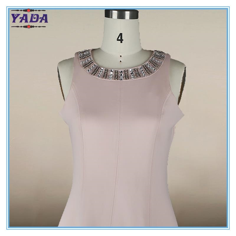 New design ladies western pink names elegant lady sundress vintage dress for women party