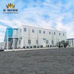 Double Story Prefabricated Office Container With Durable Steel Structure