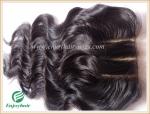Silk top closure 4''x4'' malaysian virgin hair natural color body wave 10''-24'