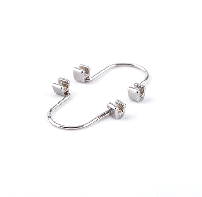 Class II Dental Orthodontic Single Anterior Tooth Torque Spring with CE Certification and Rectangular Shape