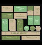 Private Cosmetic Label Printing Private Self Adhesive Vinyl Stickers Glass