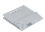 Blue Color Custom Printed Paper Bags With Beautiful Ribbon / Rope Handle