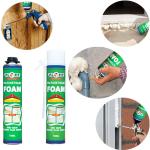 Adhesive Sealant REACH 30kPa 750ml PU Foam Spray