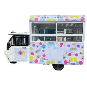Quality Three Wheels Electric Mobile Food Truck Coffee BBQ Electric Catering Van wholesale