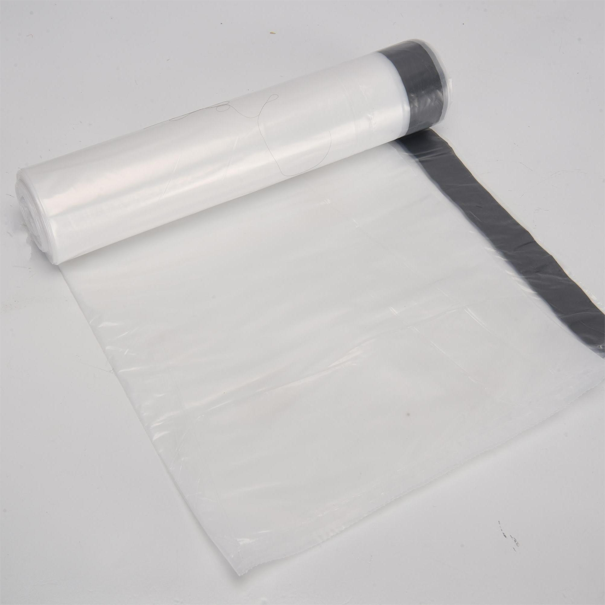 LDPE Plastic Packing Bin Big Recycle Eco Friendly Trash Garbage Bags 5-50 mic Thickness