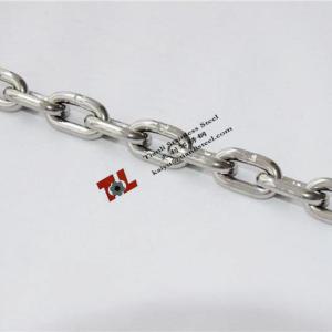 Quality SUS 304 316 Stainless Steel DIN766 Link Chain with dia 10mm wholesale