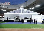 Waterproof Sports Events 15m Clear Double Layer Tent