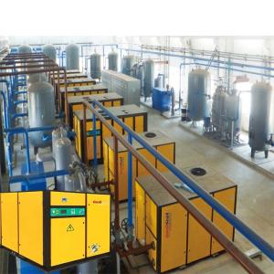 Quality Stationary 110kW 150HP Two Stage Screw Air Compressor wholesale