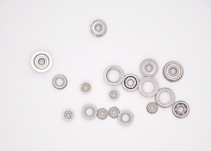 Super Precision Miniature Deep Groove Ball Bearings MF74ZZ Size 4*7*2.5mm Flange Type
