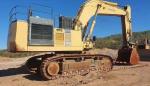 514KW Power Used Crawler Excavator Komatsu 1250 Model 170mm Stroke