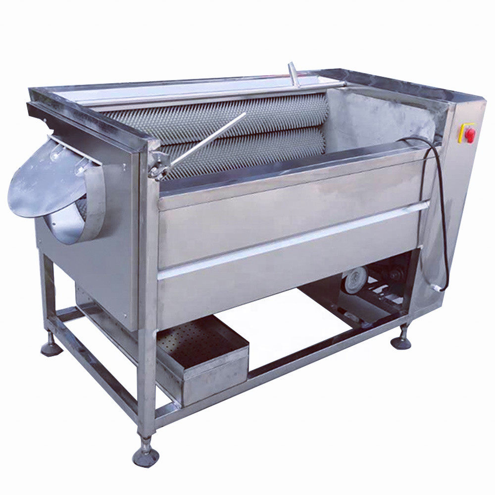Multi-function efficiency Automatic Industrial Potato taro tubers carrot fish ginger sweet potato roller peeler