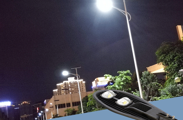 100W LED Street Road Light Waterproof IP65 Wall Outdoor Street Bright Light Lamp Die Casting Aluminum Alloy LED Street L