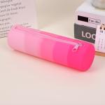 Stylish Silicone Pencil Pouch Portable and Waterproof Pen Bag for Office