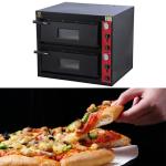 Electric Stainless Steel Pizza Bread Oven 220-240V Commercial Baking Equipment -
