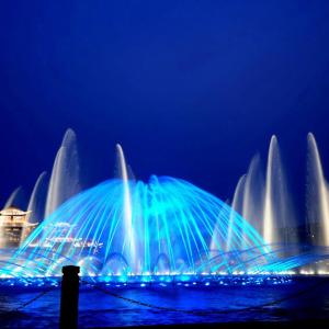 Quality Dynamic Floating Lake Fountains With Lights Entertainment Equipment wholesale