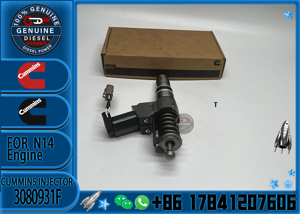 3080931F Diesel Fuel Injector 4307516 6087807 3080931F For CUMMINS N14 diesel engine