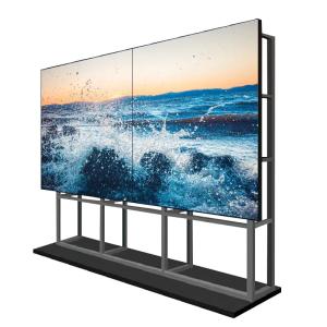Quality Bezel LCD Video Wall Display Monitor 2K*4K 46 55 Inch 2x2 3x3 3x4 Splicing Screens 1.8 3.5mm 700nits wholesale