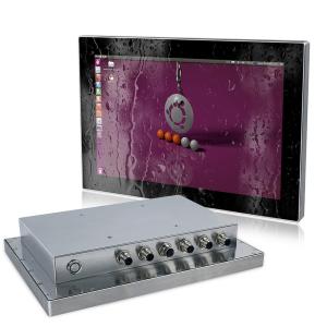 Quality Industrial 12in Ip66 Waterproof Fanless Panel Pc Touch Screen With Stainless Steel Case wholesale
