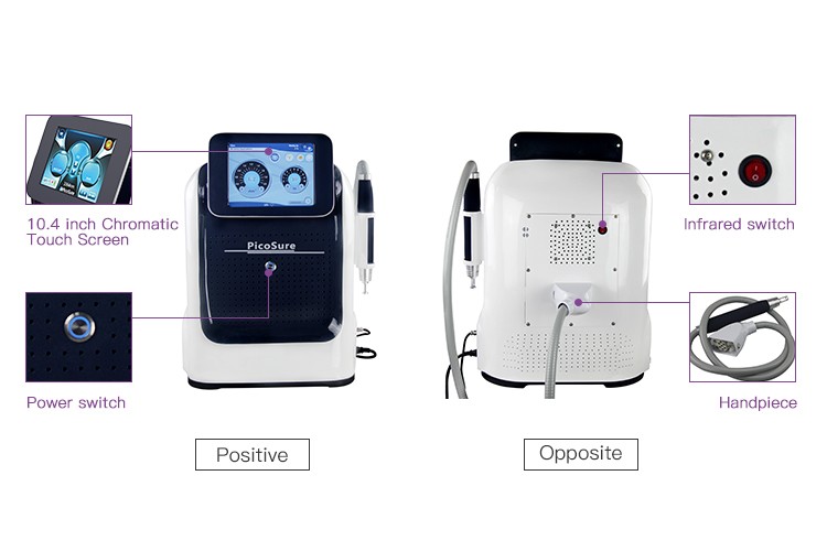 DPL Professional picosecond pigmentation skin care 1064 755 laser nd yag q-switched system nd yag laser 2022