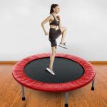 PE PVC Kids Adult Exercise Trampoline , Jumping Gym Trampoline