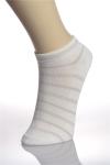 White Nylon Warm Running Socks , Organic Cotton Breathbale No Blister Running