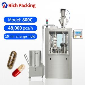 Quality Capsule Filling Machine Automatic Njp 800 High Speed Powder Pellet wholesale
