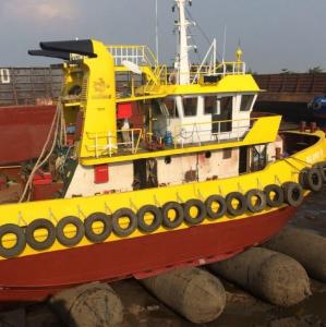 Quality Inflatable Ship Launching High Pressure Marine Rubber Airbag wholesale