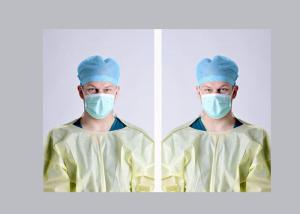 Quality Hydrophilic Disposable Surgical Gown , Nonwoven Material Medical Scrub Suit wholesale