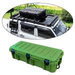 Off Road Vehicle Roof Rack Mounting LLDPE Car Roof Storage Box with Customized