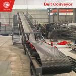 Electric Material Handling Belt Conveyor For Fertilizer Production Line