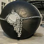 3.3 X 6.5m Submarine Fenders Factory Pneumatic Natural Rubber Semi