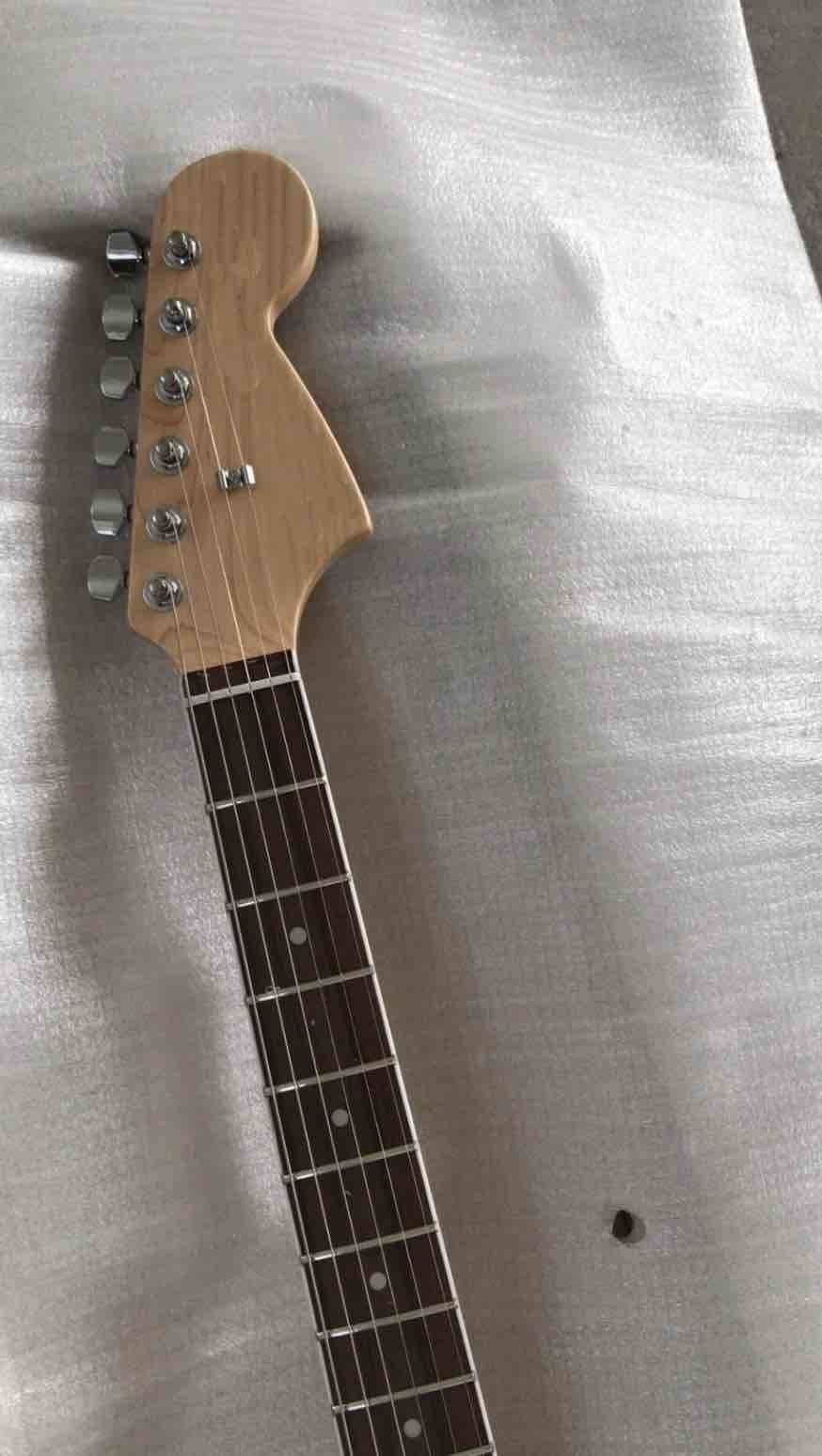 New China Guitar New Jaguar Model electric Guitar In Sunburst